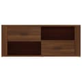 Miniatyrbilde 6 av 10: vidaXL TV-benk sonoma eik 100x35x40 cm konstruert tre