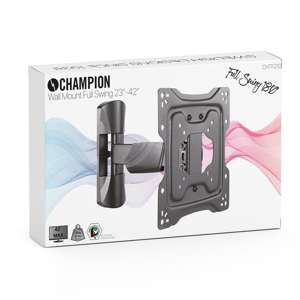 Champion Väggfäste dubbel arm 23"-42