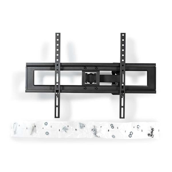 Nedis Täysin Säädettävä TV-Seinäteline | 37 - 70 " | Maksimi tuettu näytön paino: 35 kg | Kallistettava | Käänneltävä | Minimi etäisyys seinästä: 79 m
