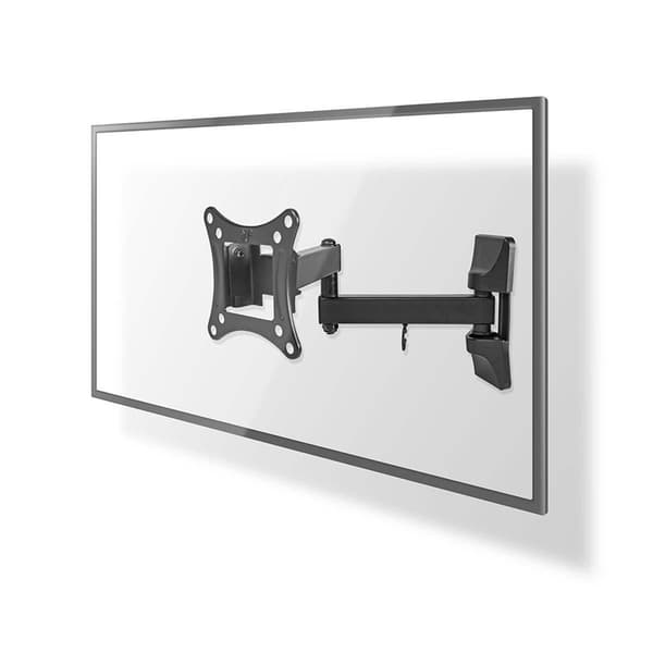 Nedis Full Motion TV Veggfeste | 13 - 27 " | Maximum skjerm vekt: 15 kg | Tiltbar | Roterbar | Minimum vegg avstand: 60 mm | Maksimum vegg avstand: 35