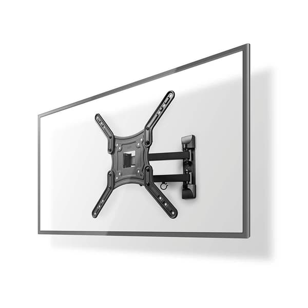 Nedis Tilt och vridbart TV väggfäste | 23 - 55 " | Maximal skärmvikt som stöds: 30 kg | Går att tilta | Roterbar | Minsta väggdistans: 70 mm | Maximal