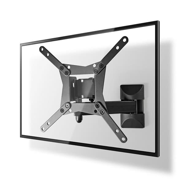 Nedis Tilt och vridbart TV väggfäste | 10 - 32 " | Maximal skärmvikt som stöds: 30 kg | Går att tilta | Roterbar | Minsta väggdistans: 68 mm | Maximal