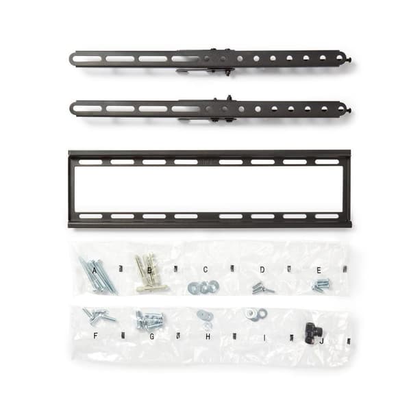 Nedis Vipbar TV Vægbeslag | 23 - 55 " | Maksimal vægt: 35 kg | Vipbar: 12 ° | Minimum vægafstand: 38 mm | Stål | Sort