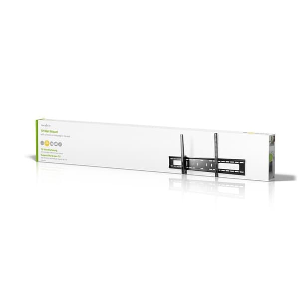 Nedis Tiltbar TV väggfäste | 60 - 100 " | Maximal skärmvikt som stöds: 75 kg | Går att tilta: 5 ° | Minsta väggdistans: 85 mm | Stål | Svart