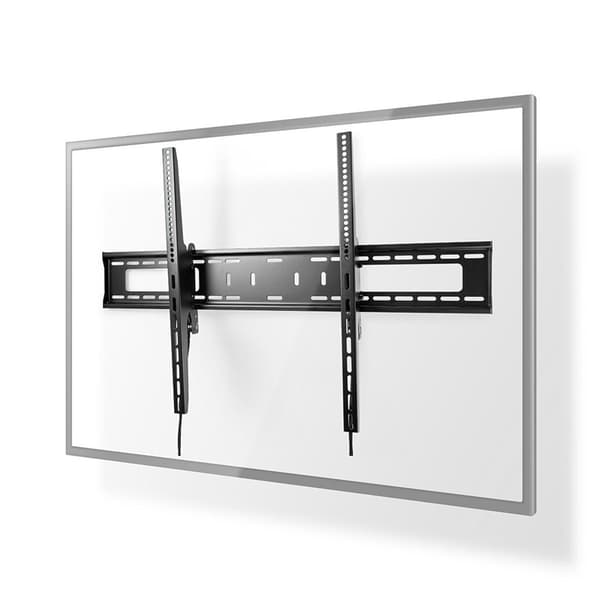 Nedis Tiltbar TV väggfäste | 60 - 100 " | Maximal skärmvikt som stöds: 75 kg | Går att tilta: 5 ° | Minsta väggdistans: 85 mm | Stål | Svart