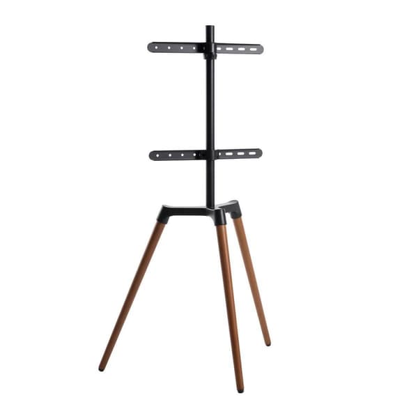 Nedis Golvstativ | 50 - 65 " | Maximal skärmvikt som stöds: 35 kg | Scandinavian Design | Roterbar | Anti-tip rem | Snäpplås | Aluminium / Stål | Svar
