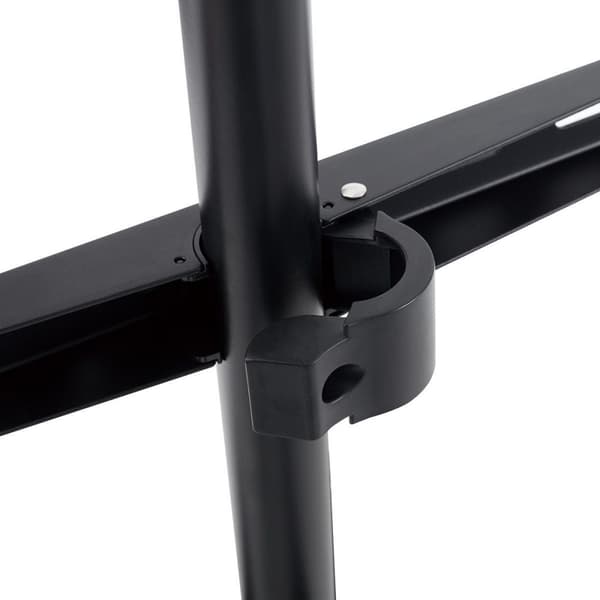Nedis Golvstativ | 50 - 65 " | Maximal skärmvikt som stöds: 35 kg | Scandinavian Design | Roterbar | Anti-tip rem | Snäpplås | Aluminium / Stål | Svar