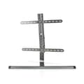 Miniatyrbilde 7 av 11: Nedis Full Motion TV Stand | 37 - 75 " | Maximum skjerm vekt: 40 kg | Tiltbar | Roterbar | Justerbare forhåndsfikserte høyder | Aluminium / Stål | Grå