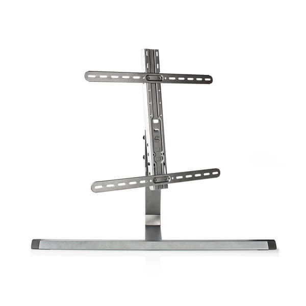Nedis Full Motion TV Stand | 37 - 75 " | Maximum skjerm vekt: 40 kg | Tiltbar | Roterbar | Justerbare forhåndsfikserte høyder | Aluminium / Stål | Grå