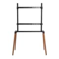 Miniatyrbillede 4 af 11: Nedis TV Gulv Stand | 60 - 75 " | Maksimal vægt: 40 kg | Scandinavian Design | skrid rem | Snap-lock | Aluminium / Stål | Sort