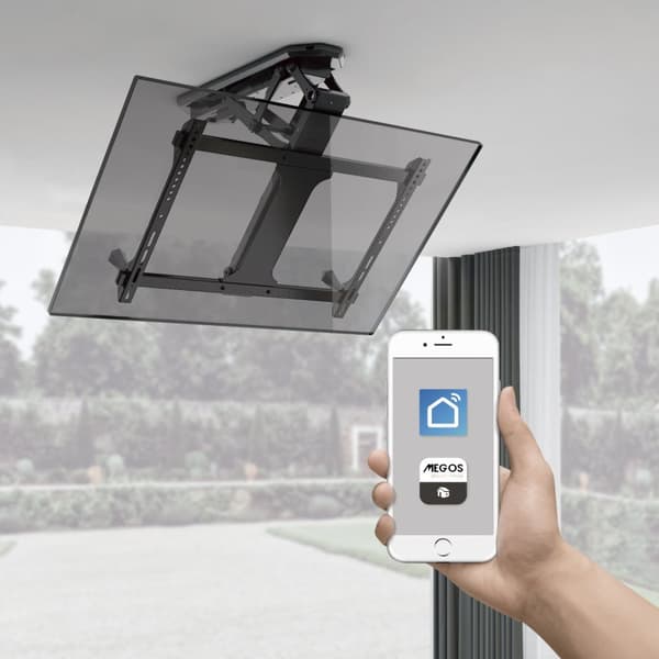 LogiLink Motorisert nedfellbart takfeste for TV 32-70" Tuya
