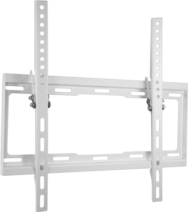 DELTACO Väggfäste, 32"-55", 35 kg, tilt 14, VESA 75x75-400x400mm, vi Hvit