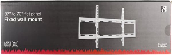 DELTACO vægbeslag til TV/skærm, 37"-70", <b>mak 35 35 kg</b>, VESA 7