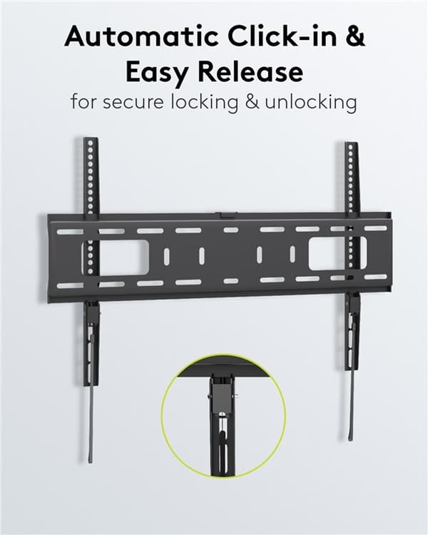 Goobay TV-veggfeste Pro FIXED (L) for TV-er fra 37 til 70 tommer (94 til 178 cm) opp til 50 kg