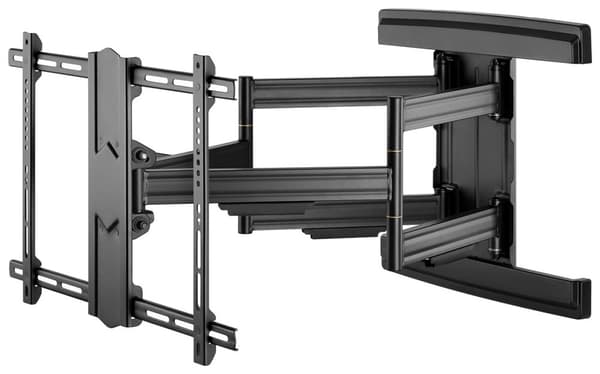 Goobay Tv-vægbeslag Pro FULLMOTION (L) wide Range til tv-apparater fra 37 til 70 tommer (94-178 cm), fuldt bevægelig (drejelig og vippelig) op til 70