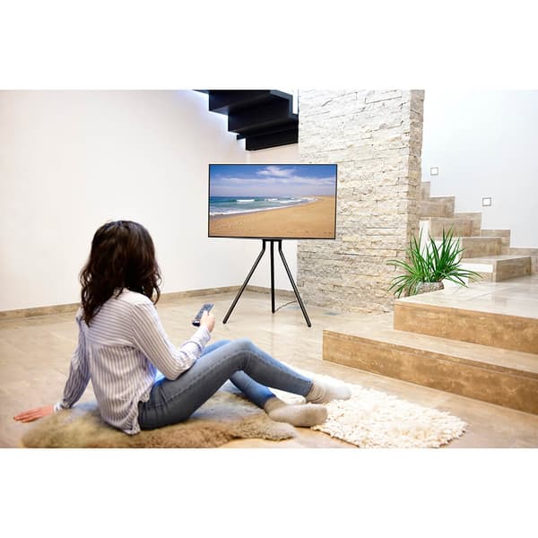 Hama TV-gulvstativ opp til 75" Svart