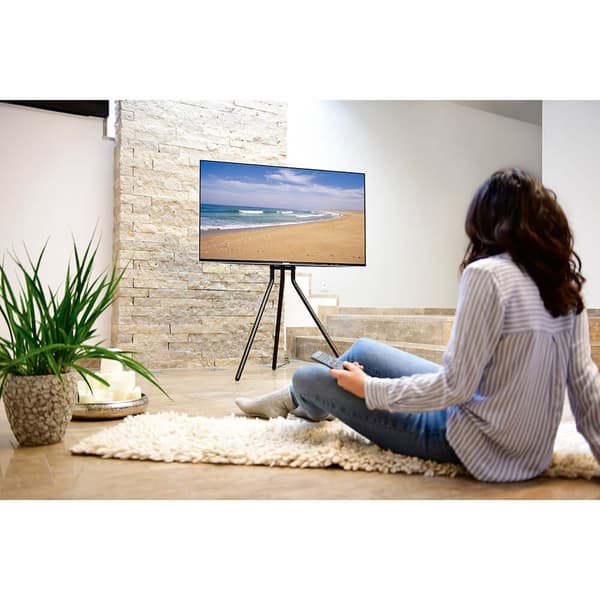 Hama TV-gulvstativ opp til 75" Svart