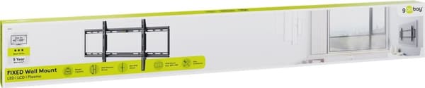 Goobay TV-väggfäste Basic FIXED (XL) för TV-apparater från 43 till 100 tum (109-254 cm) upp till 75 kg