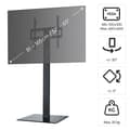Miniatyrbild 7 av 9: Hama TV-stativ Upp till 65" VESA 400x400 Svart