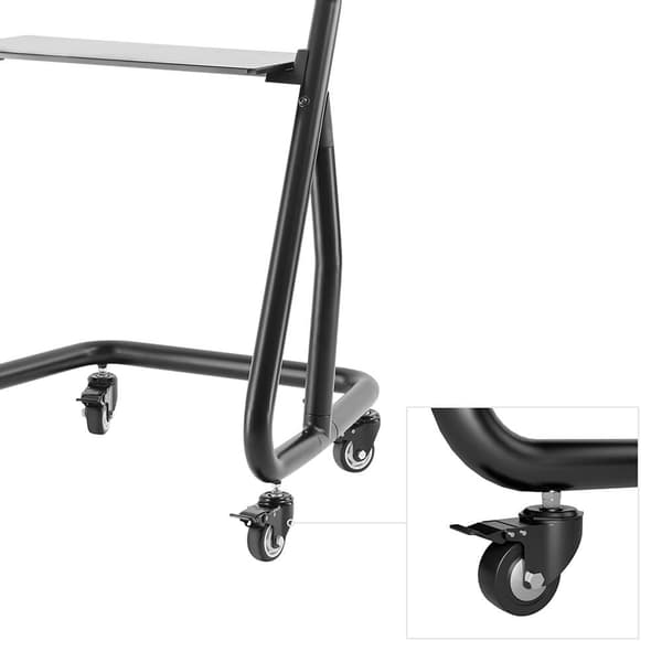 Hama TV-stativ Trolley opp til 100" Svart