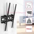 Miniatyrbillede 6 af 8: Hama TV-vægbeslag Hældning VESA op til 400x400 75" Sort