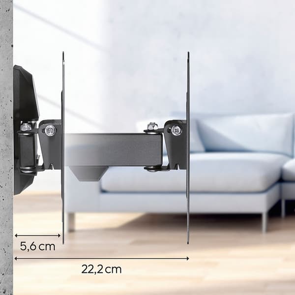 Hama TV Wall Bracket Full Motion VESA up to 200x200 48" Black