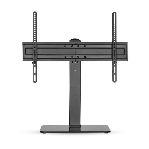 Nedis Fast TV Stand | 37 - 70 " | Maximal skärmvikt som stöds: 40 kg | Justerbar förinställda höjder | Härdat glas / Stål | Svart