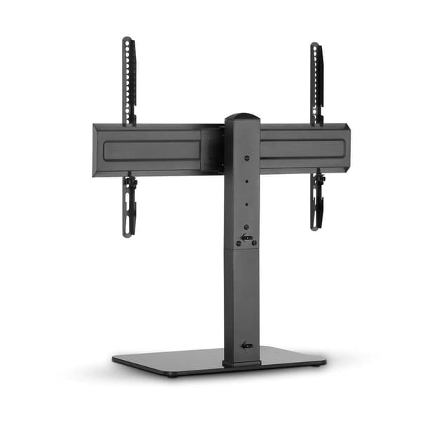 Nedis Fast TV Stand | 37 - 70 " | Maximal skärmvikt som stöds: 40 kg | Justerbar förinställda höjder | Härdat glas / Stål | Svart
