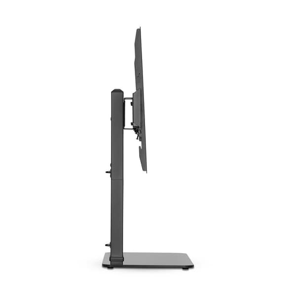 Nedis Fast TV Stand | 37 - 70 " | Maximal skärmvikt som stöds: 40 kg | Justerbar förinställda höjder | Härdat glas / Stål | Svart