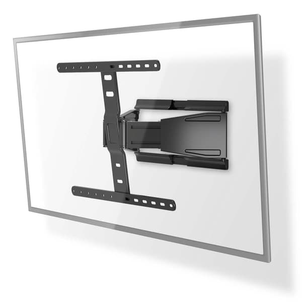 Nedis Tilt och vridbart TV väggfäste | 43 - 90 " | Maximal skärmvikt som stöds: 50 kg | Går att tilta | Roterbar | Minsta väggdistans: 19.6 mm | 2 Led