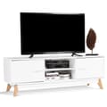Miniatyrbild 1 av 8: TV-bänk, 140x40.5x48 cm, Vit