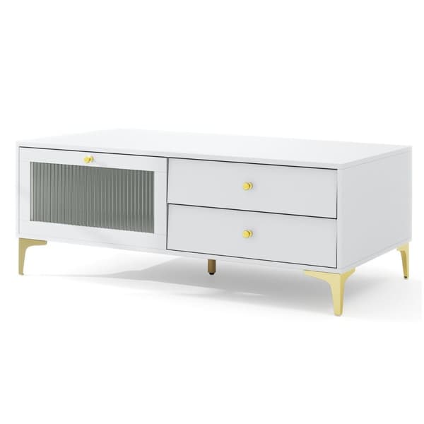 TV Bord, 120x62x46 cm, Lysegrå