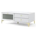 Miniatyrbillede 6 af 8: TV Bord, 120x62x46 cm, Lysegrå