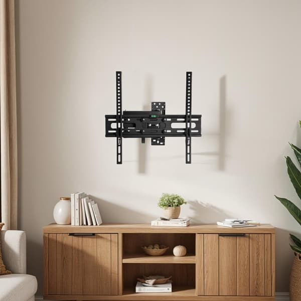 TV-ophæng for 26-75 tommer (66-191 cm), VESA 50x50-400x400 (Vipbar + Svingbar) - sort
