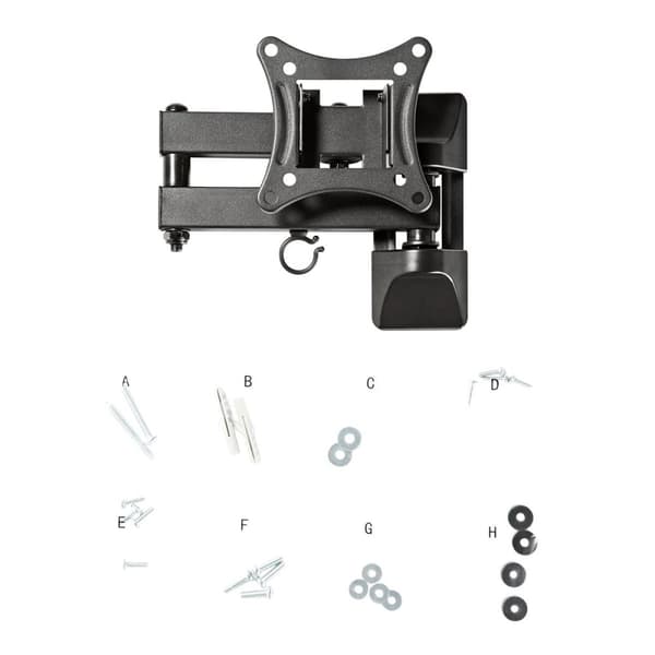 TV Väggfäste - Fullt Justerbart 13 - 27" 15 kg
