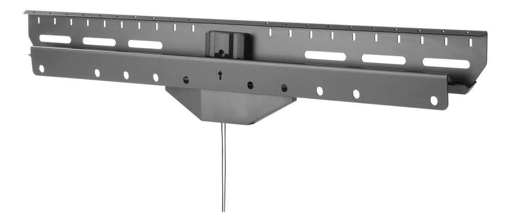 DELTACO TV/Monitor wall mount, 37"-80", 3,1 cm profile, VESA, black