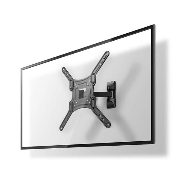 Tv Veggfeste Fullt Bevegelig 23 - 55" - 30 kg - 2 dreiepunkter Sort