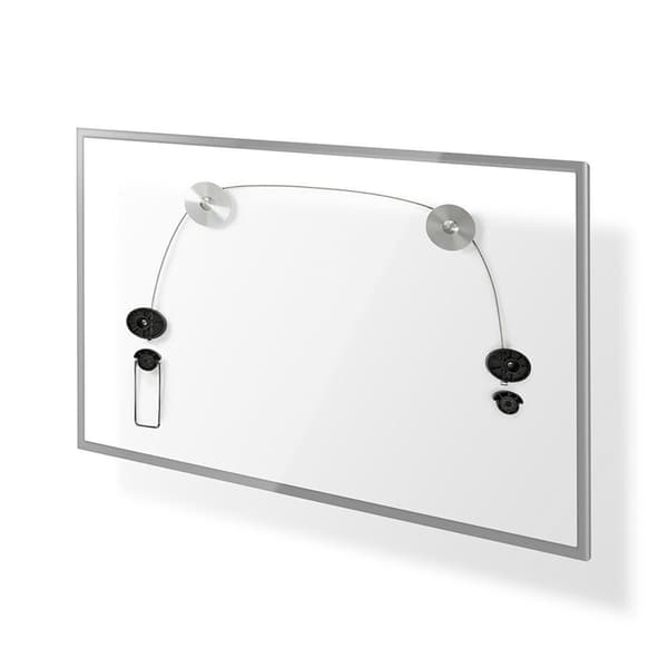 Fast TV Veggfeste | 37-70 "" | Maximum skjerm vekt: 50 kg | Minimum vegg avstand: 14.5 mm | Monteringsledning | ABS / Stål | Metall / Sort