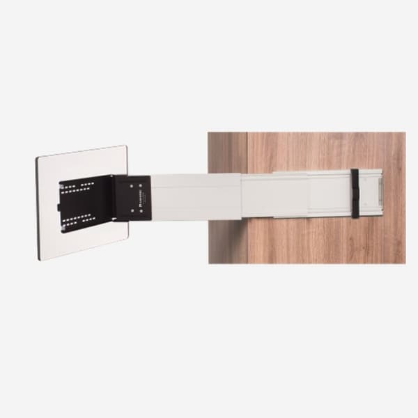TV-hållare för husbil, väggfäste från Caratec Flex CFA102L sidoutdrag av aluminium