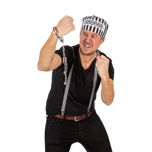 Set Fånge Halloween Maskerad