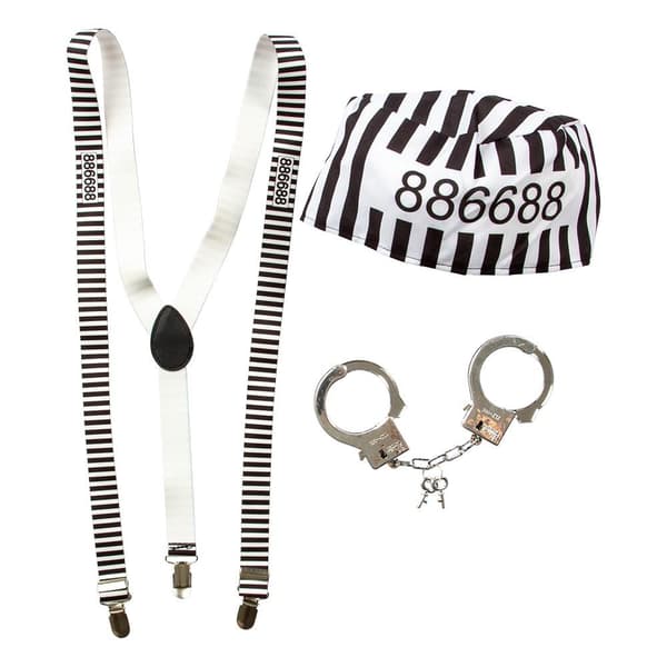 Set Fånge Halloween Maskerad