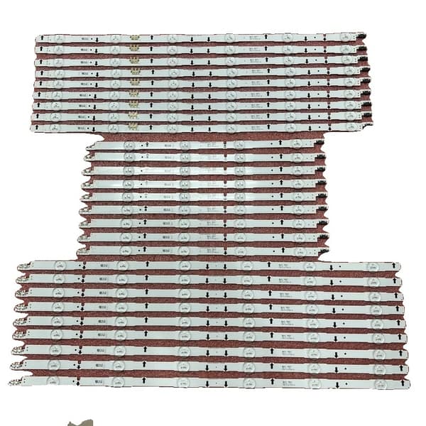 LED-taustavalo nauha, yhteensopiva Samsung UA75H6400:n kanssa, helppo asennus