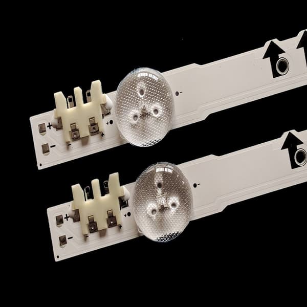 LED-taustavalo, 12 kpl/setti, Yhteensopiva Samsung UN50J5500 ja UE50H6200 kanssa.