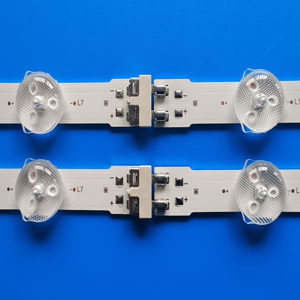 LED-taustavalo nauha, yhteensopiva Samsung UE58H5200AW:n kanssa, helppo asennus