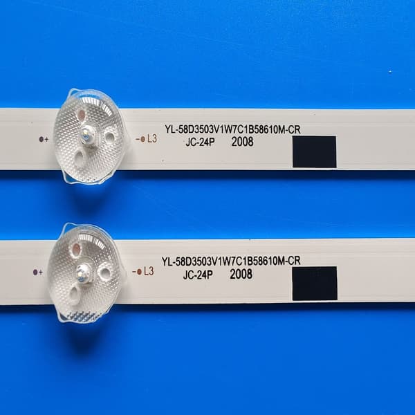 LED-taustavalo nauha, yhteensopiva Samsung UE58H5200AW:n kanssa, helppo asennus