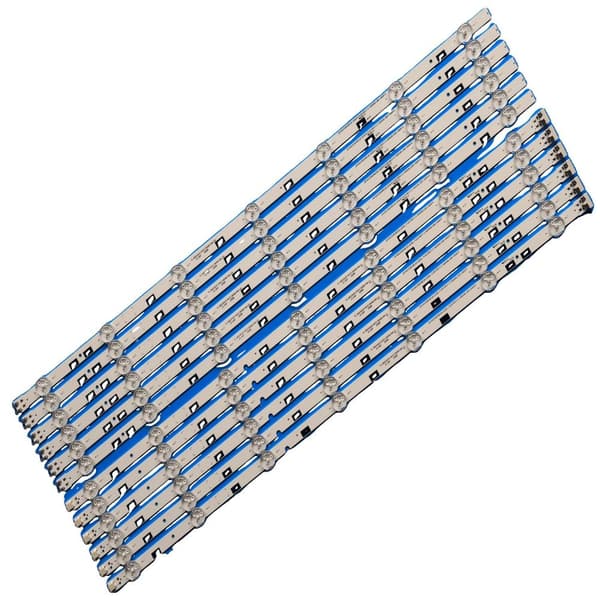 LED-taustavalo nauha, yhteensopiva Samsung UE58H5200AW:n kanssa, helppo asennus