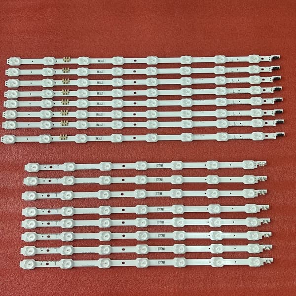 16 kpl LED-taustavalonauhoja, korkea yhteensopivuus, energiatehokas, pitkä käyttöikä