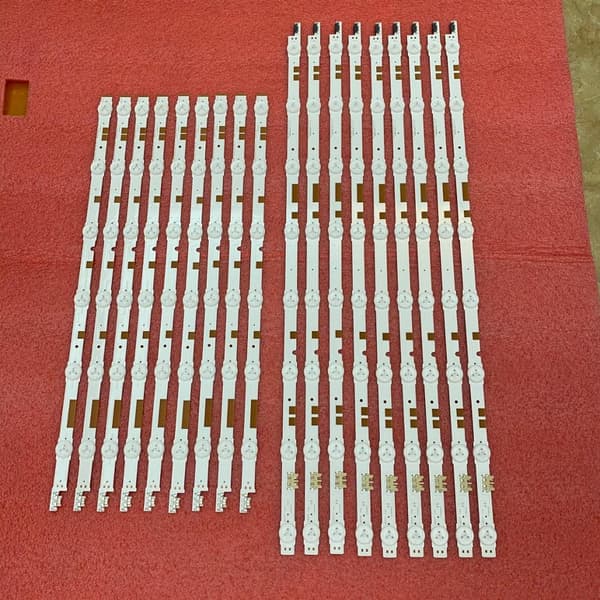 LED Baggrundsbelysningsstrimmel, Holdbart Kobbermateriale, 18 LED Kit, 1137 mm Længde