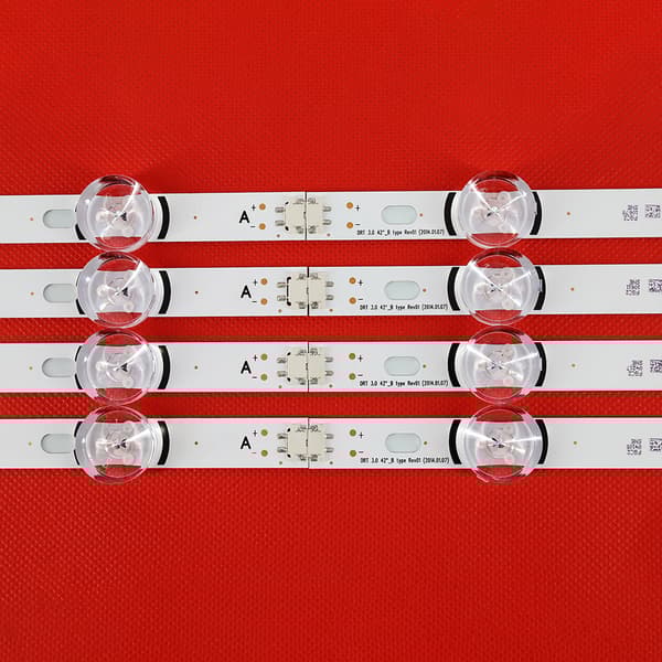 LED-bakgrundsbelysningsremsor, hög ljusstyrka, lång livslängd, energieffektiv