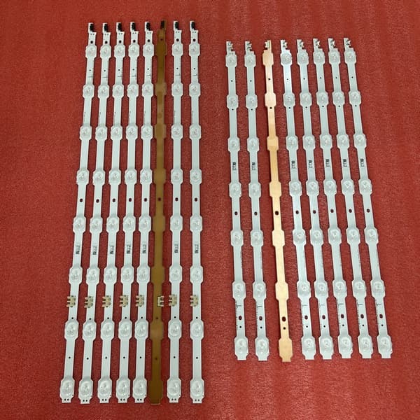 LED Baggrundsbelysning Strip, 16 stk., Kompatibel med forskellige TV-modeller